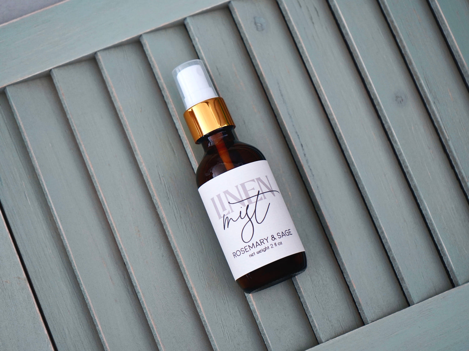 Linen Mist in Rosemary and Sage 2oz Bottle