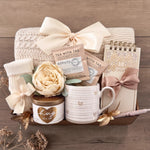 Cozy Warm Hugs Gift Box | Blanket, Mug & Self Care Care Package