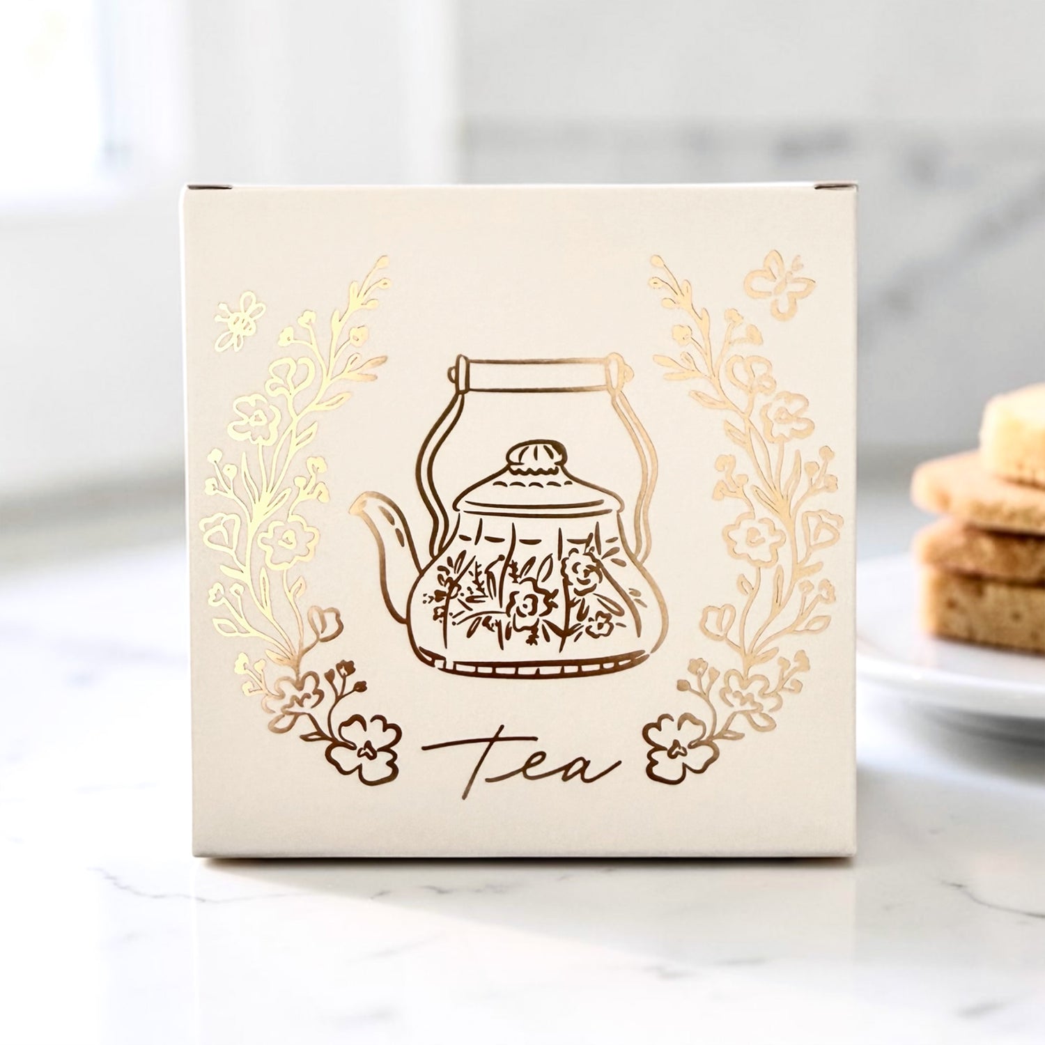 Seasonal Tea Gift Box | 3 Assorted Tea Bags in Tea Box