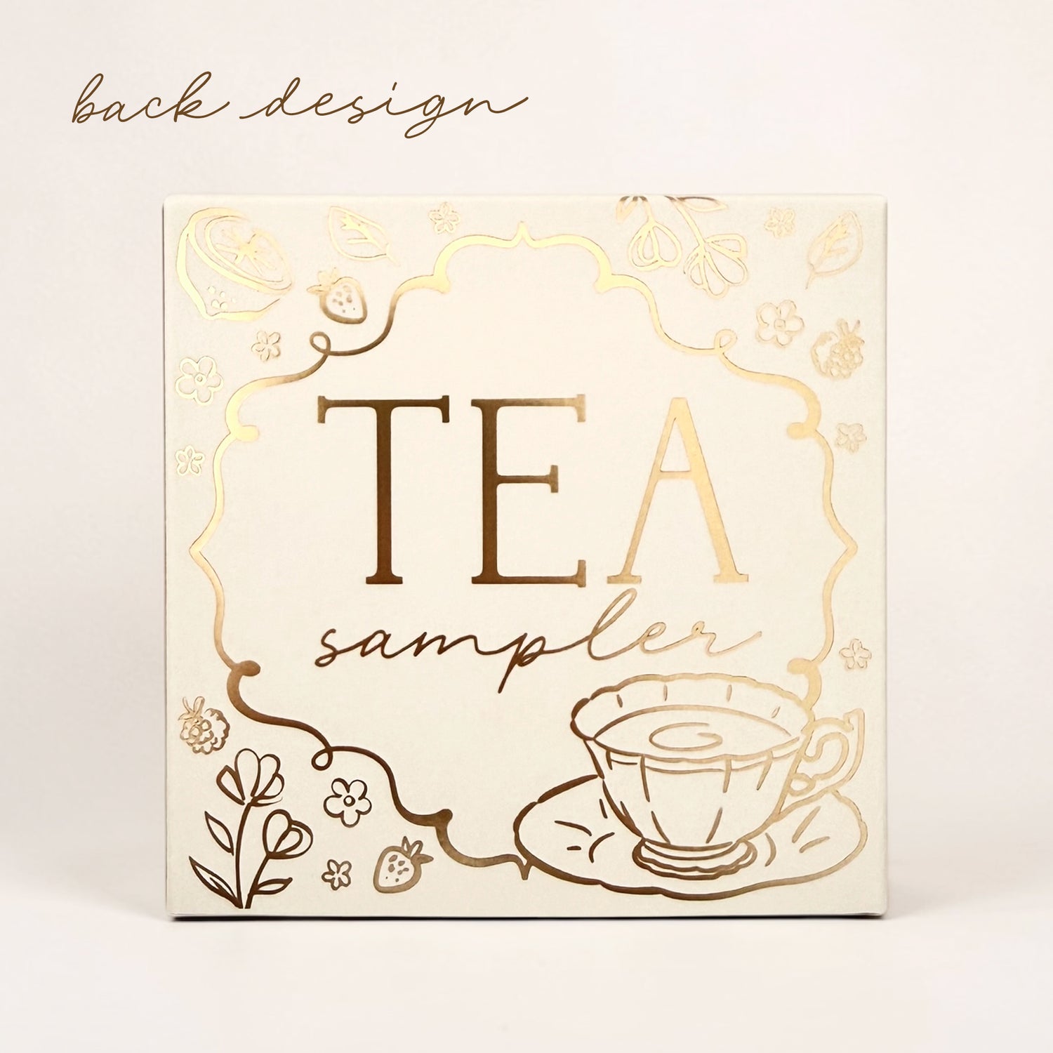 Seasonal Tea Gift Box | 3 Assorted Tea Bags in Tea Box