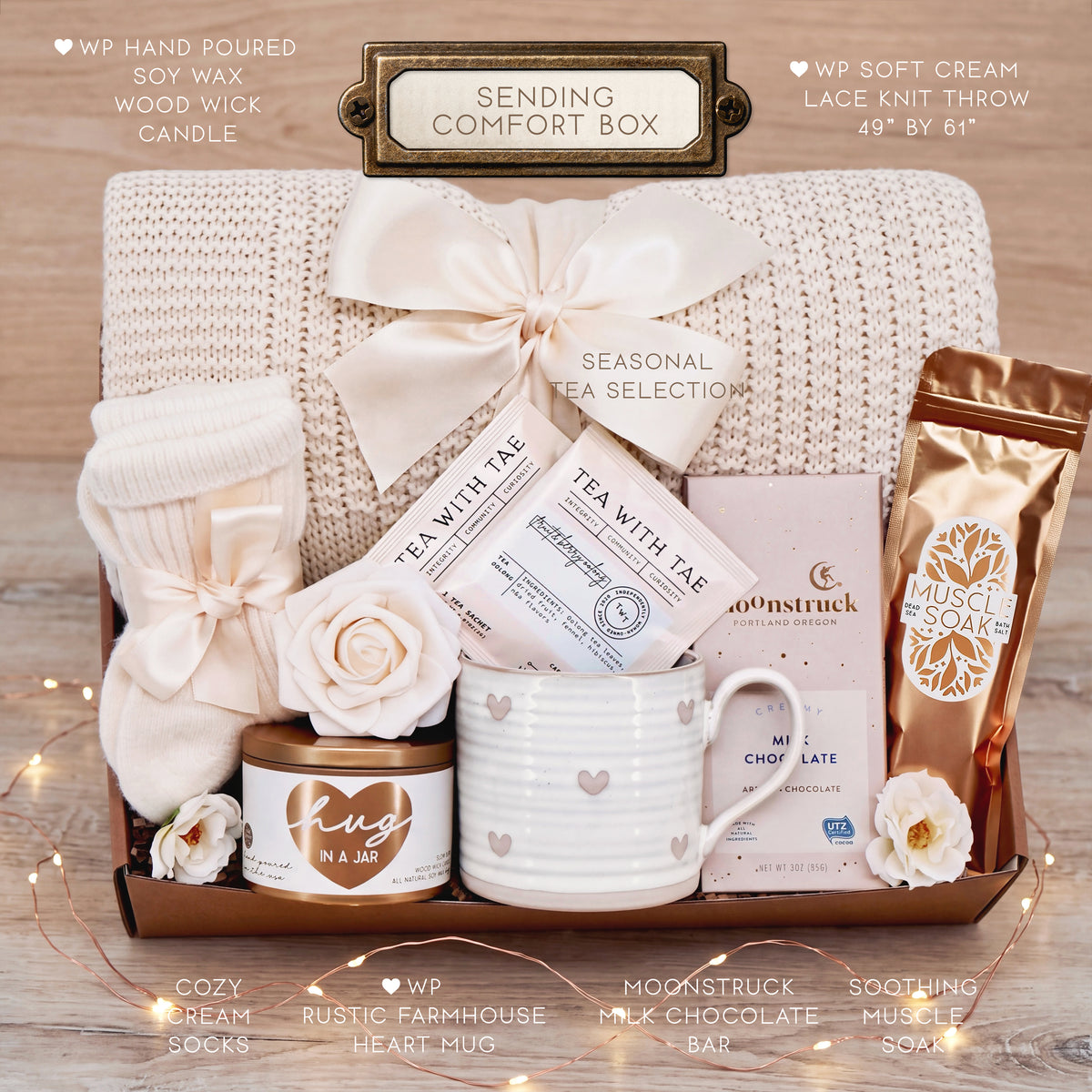 A gift for when you can't be there | Comfort and Sympathy Gift for Her