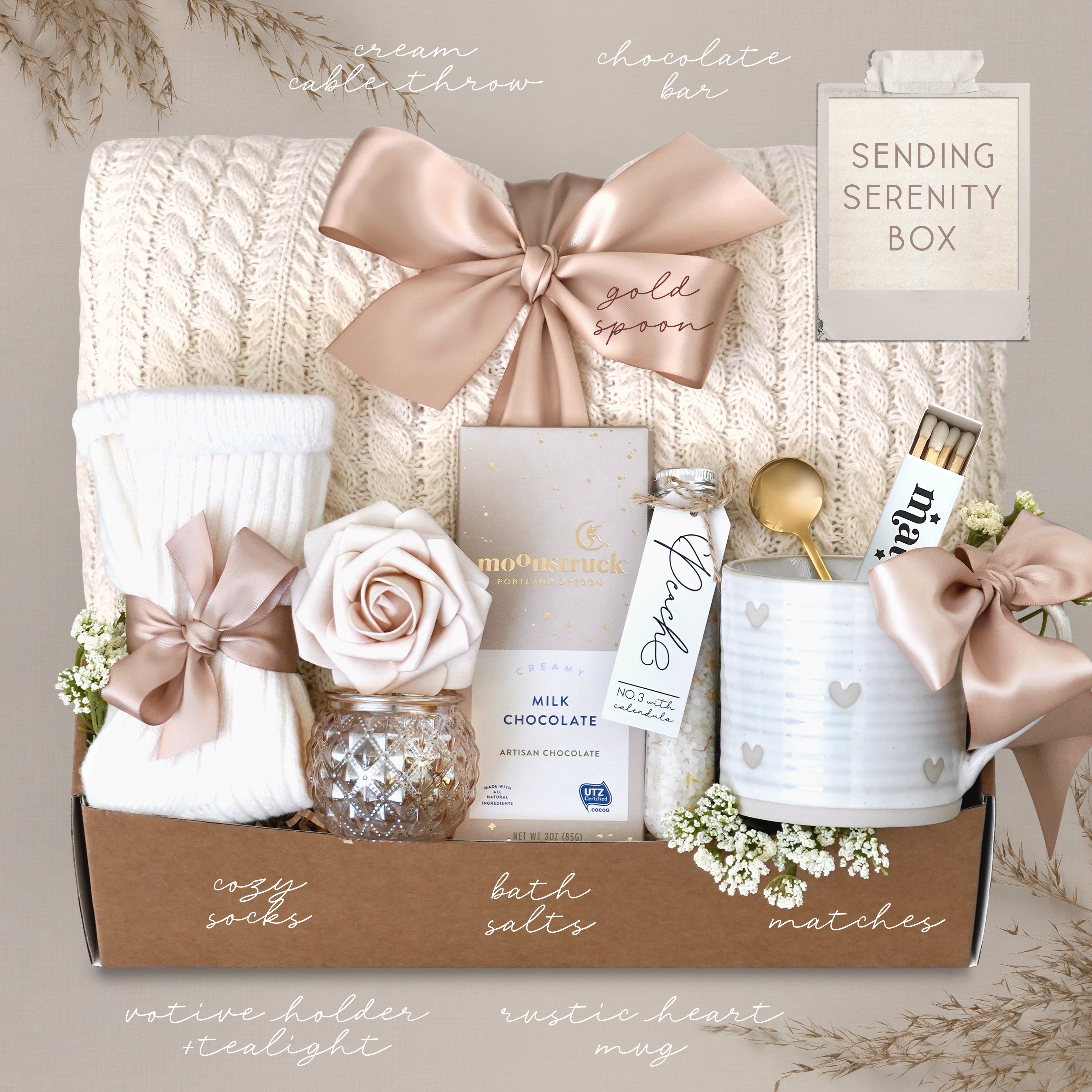 Calming Care Gift Box – Sending Serenity | Wildflower Pop