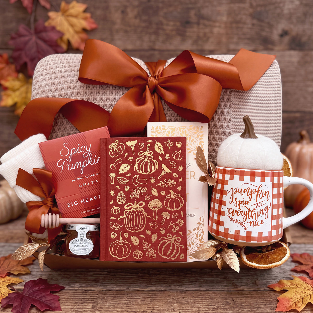 Meet Me at the Patch | Cozy Fall Gift with Blanket & Mug