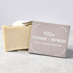 Pumice bar on a light gray background