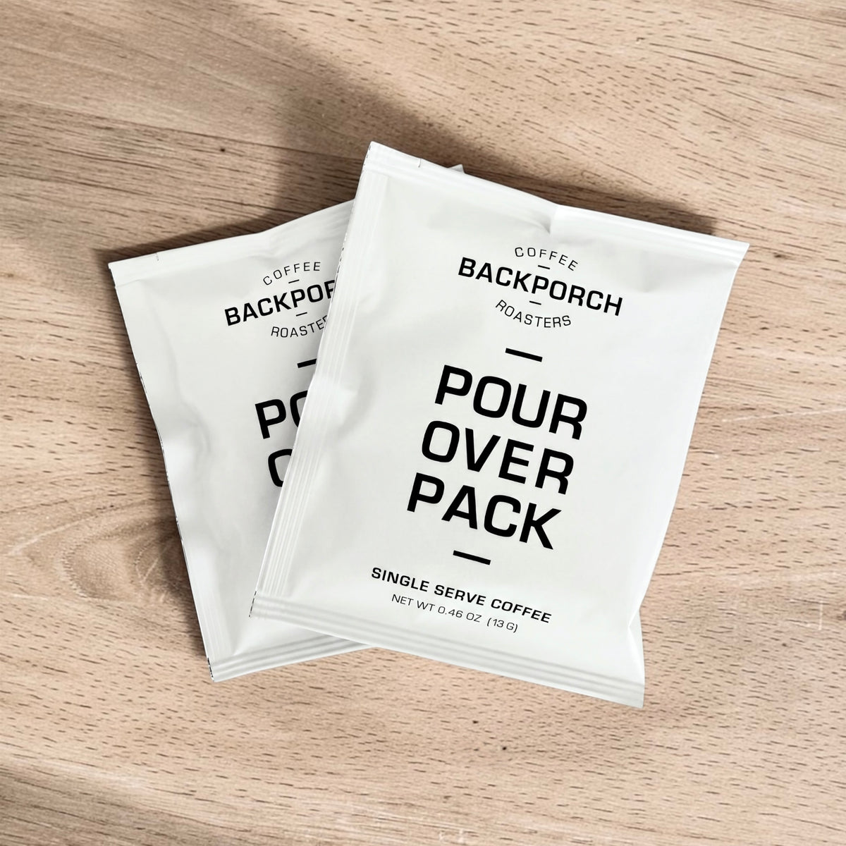 Backporch Coffee Roasters Pour Over Coffee Packs | Single Serve