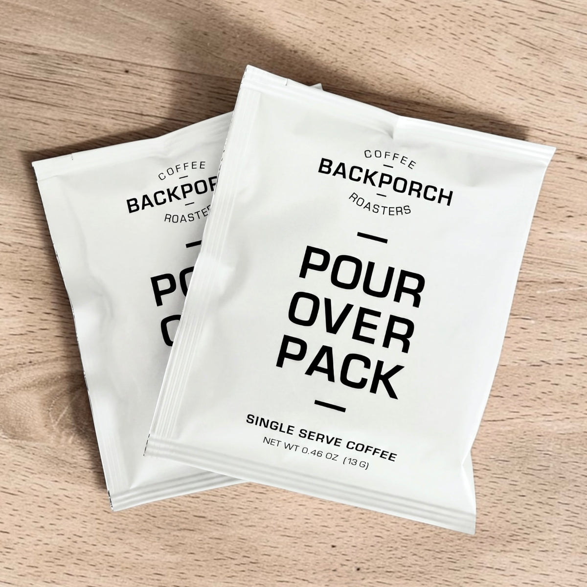 Backporch Coffee Roasters Pour Over Coffee Packs | Single Serve