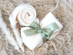 cream wool blend knit socks firs women's size 5-10