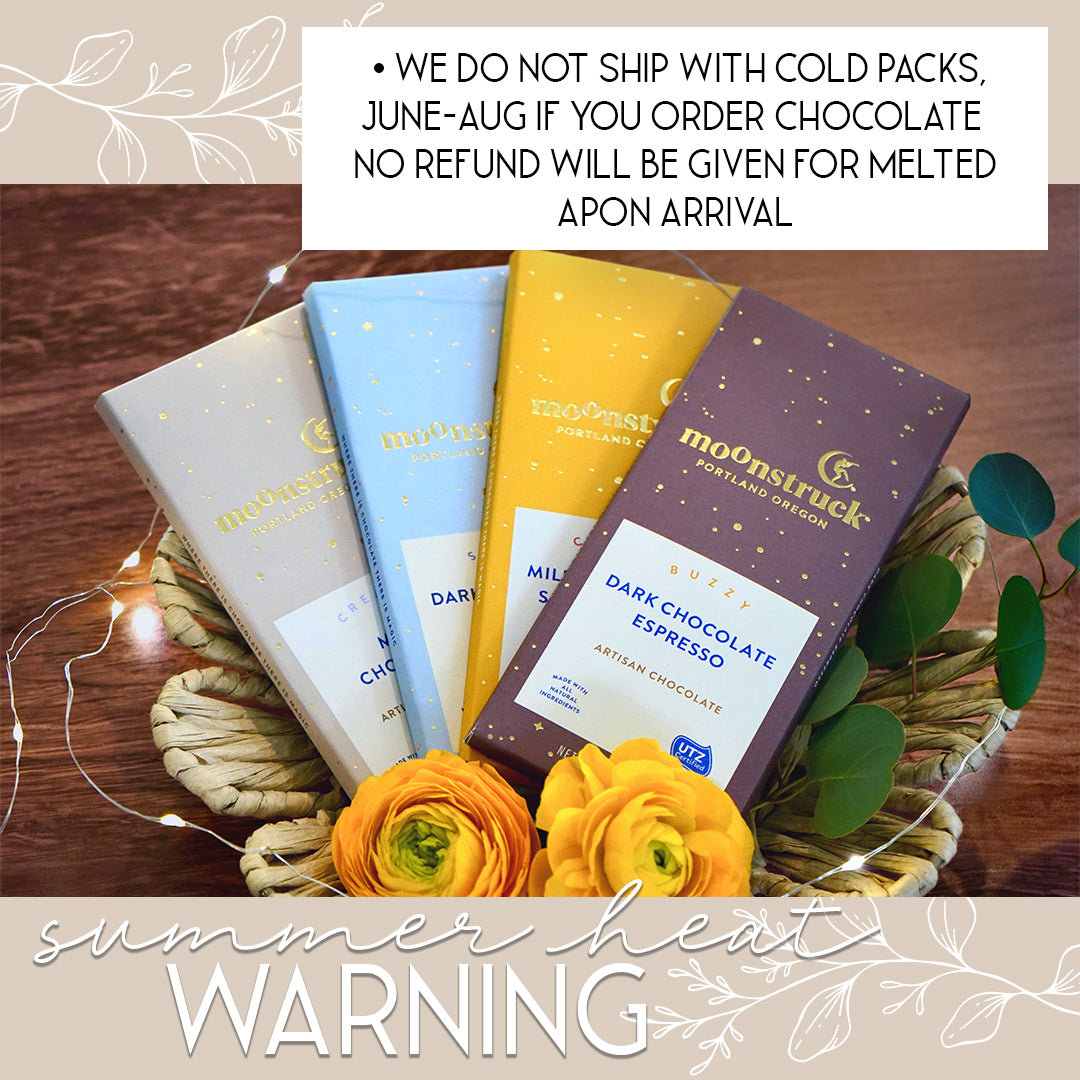 Full Size Chocolate Bars | Moonstruck Chocolate Bars